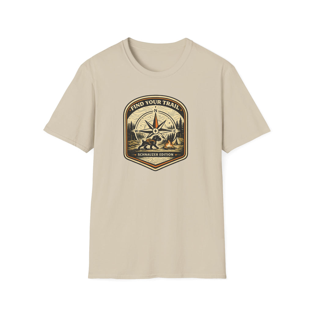Find Your Trail Schnauzer Edition T-Shirt