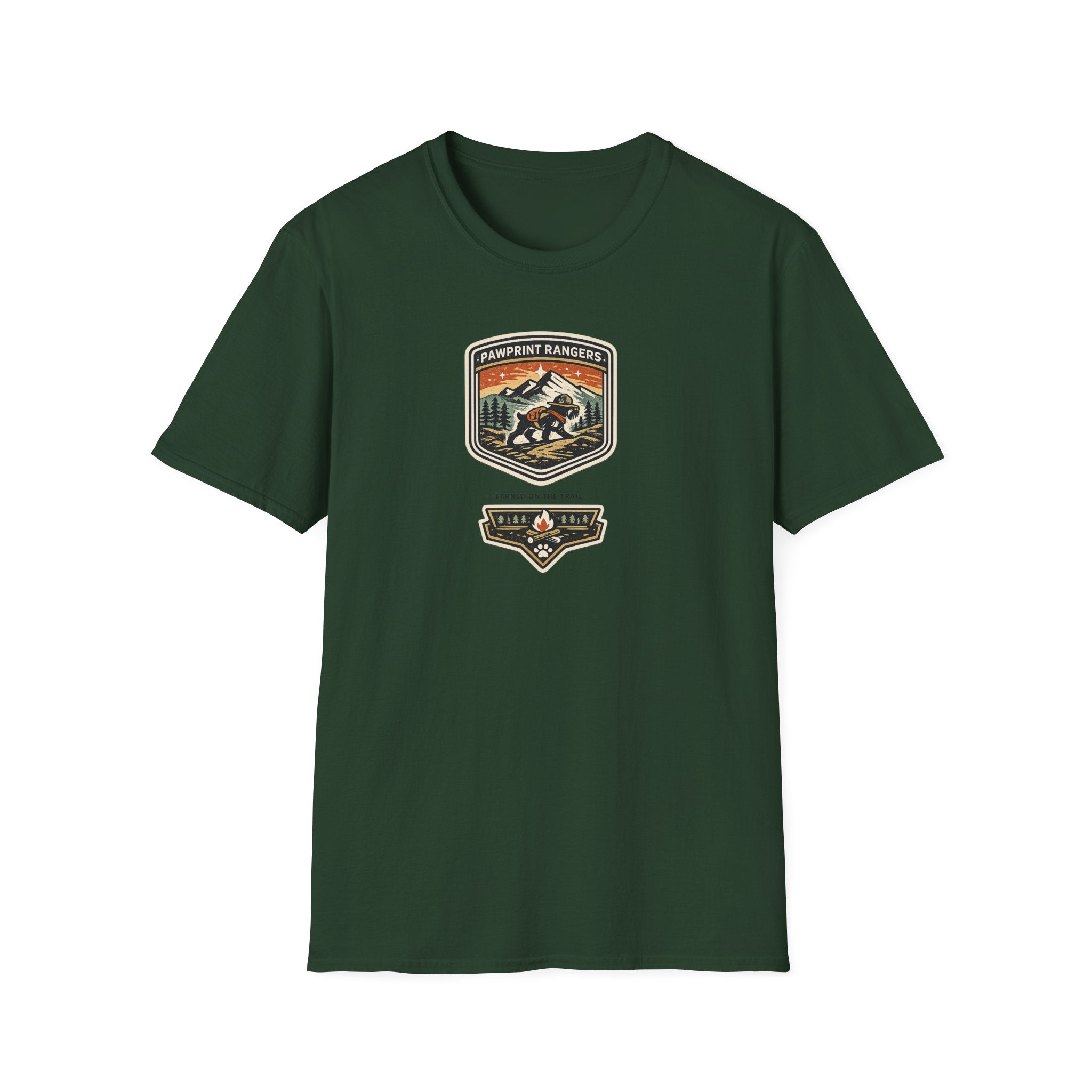 Pawprint Rangers Earned On The Trail T-Shirt