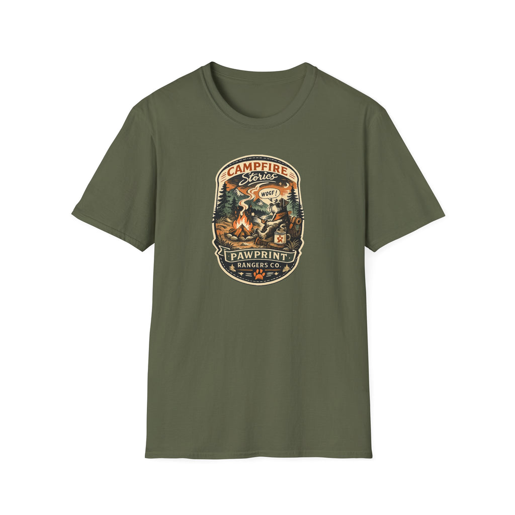 Campfire Stories Pawprint Rangers Co. T-Shirt