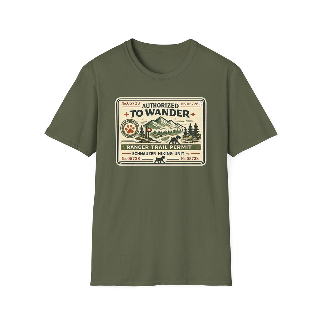 Authorized To Wander T-Shirt
