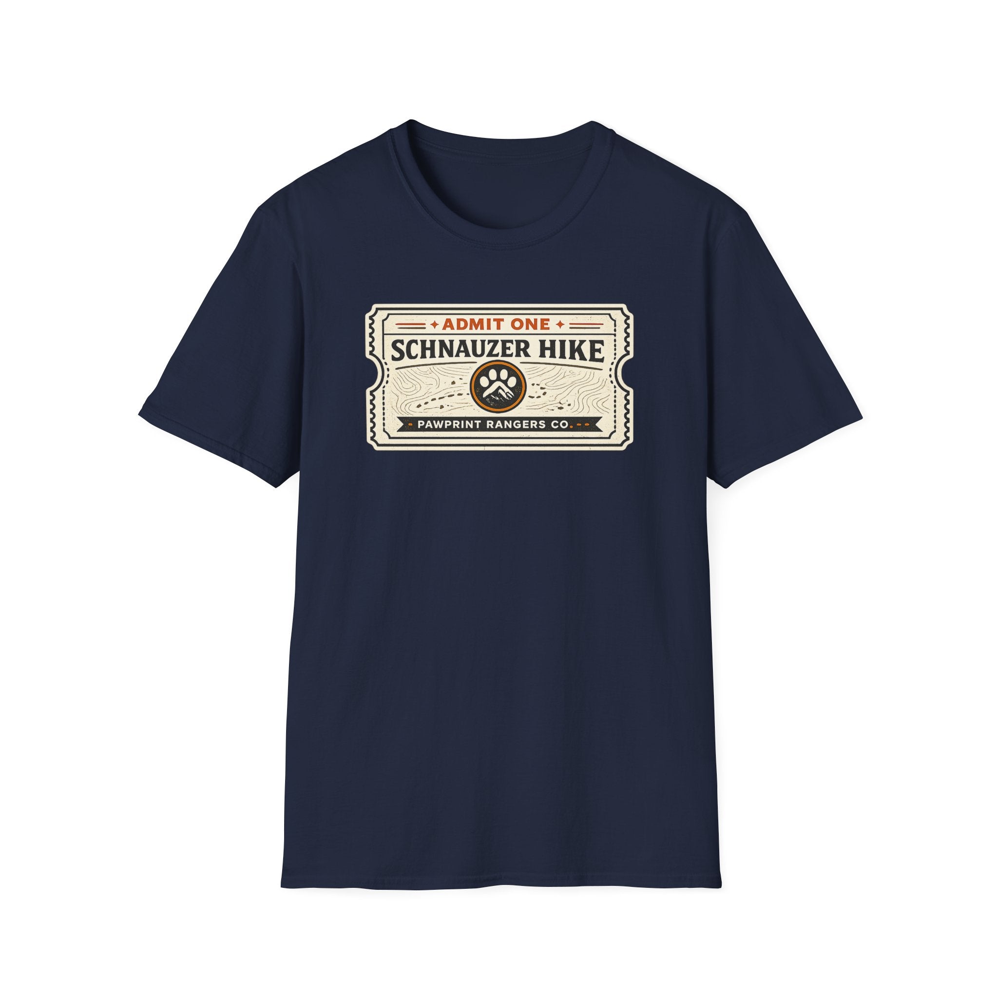 Admit One Schnauzer Hike T-Shirt