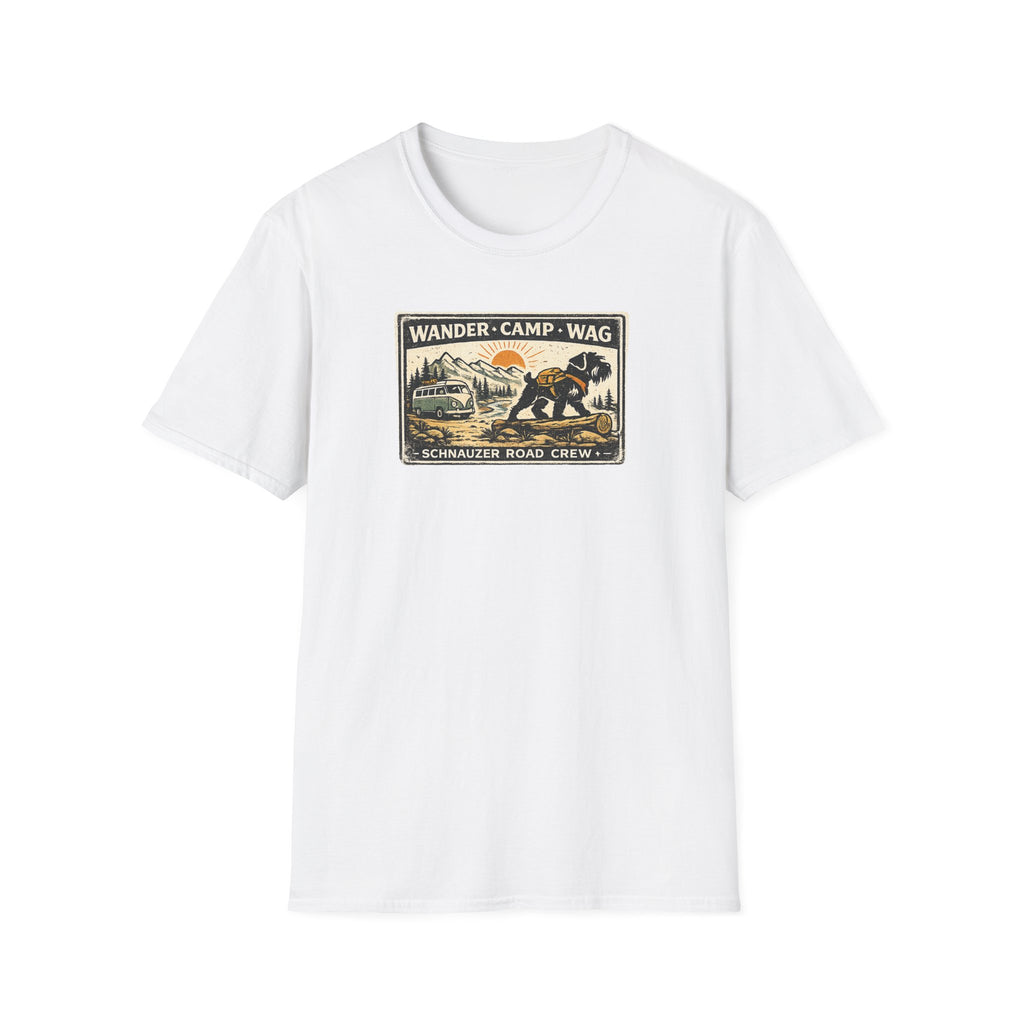 Wander Camp Wag Schnauzer Road Crew T-Shirt
