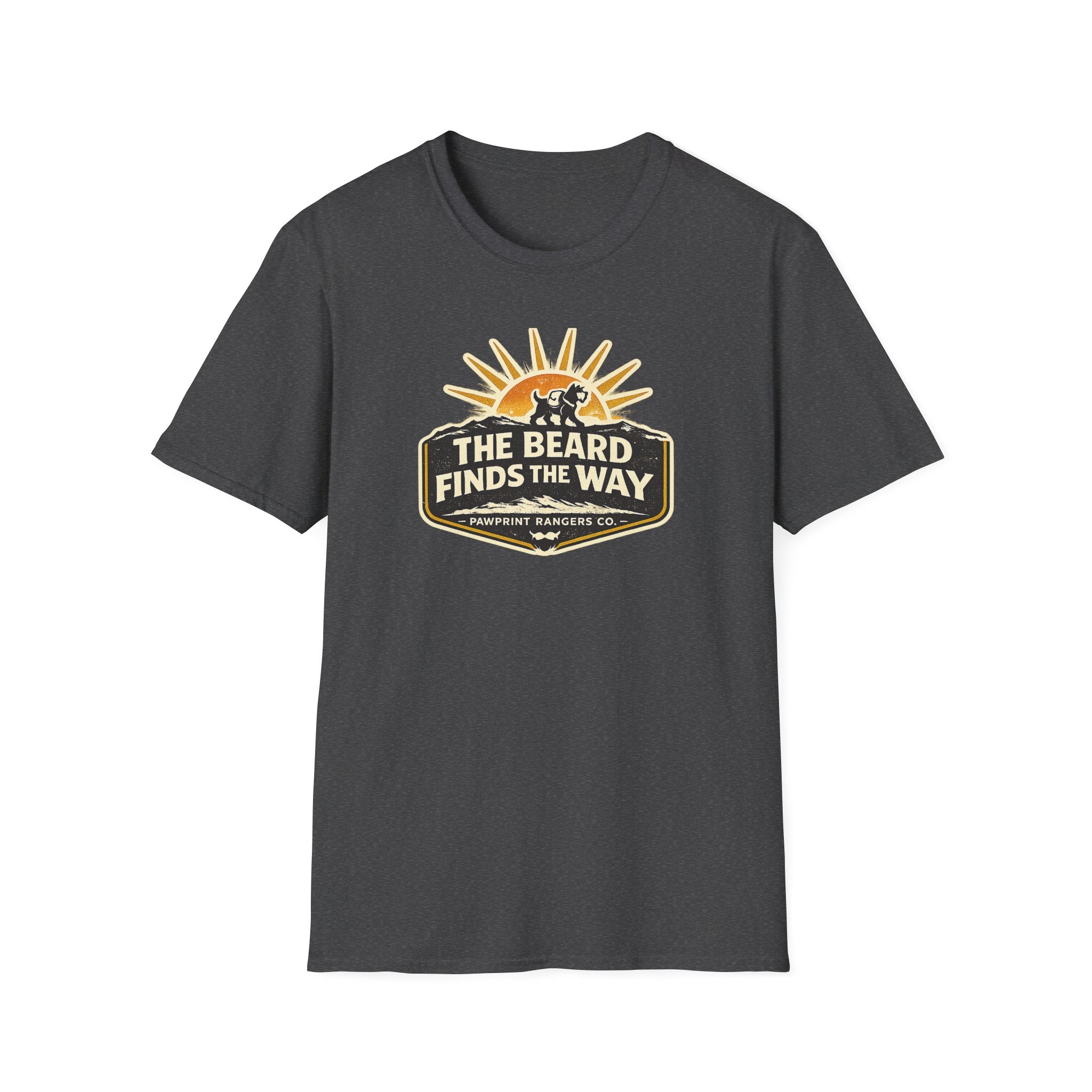 The Beard Finds The Way Pawprint Rangers T-Shirt