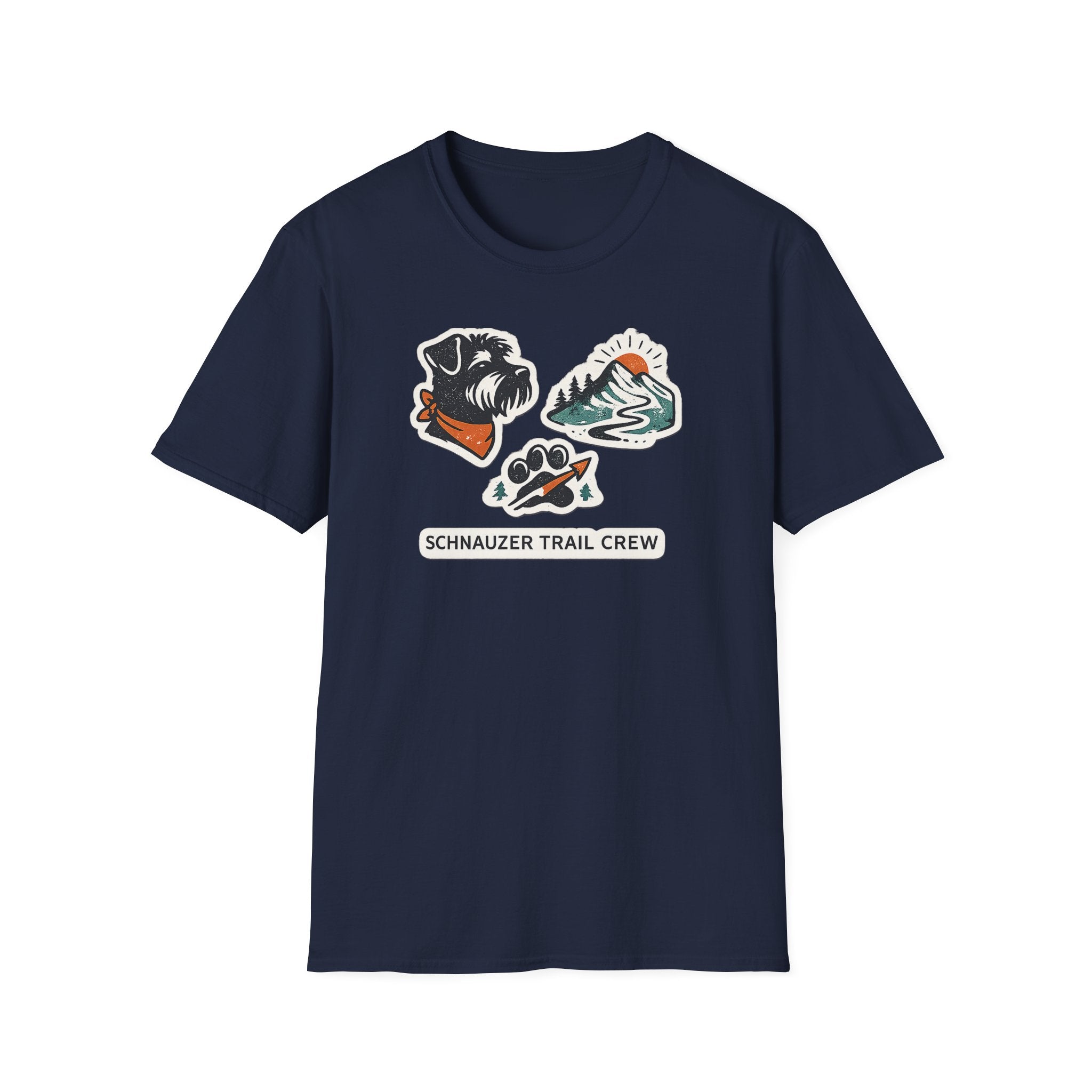 Schnauzer Trail Crew T-Shirt