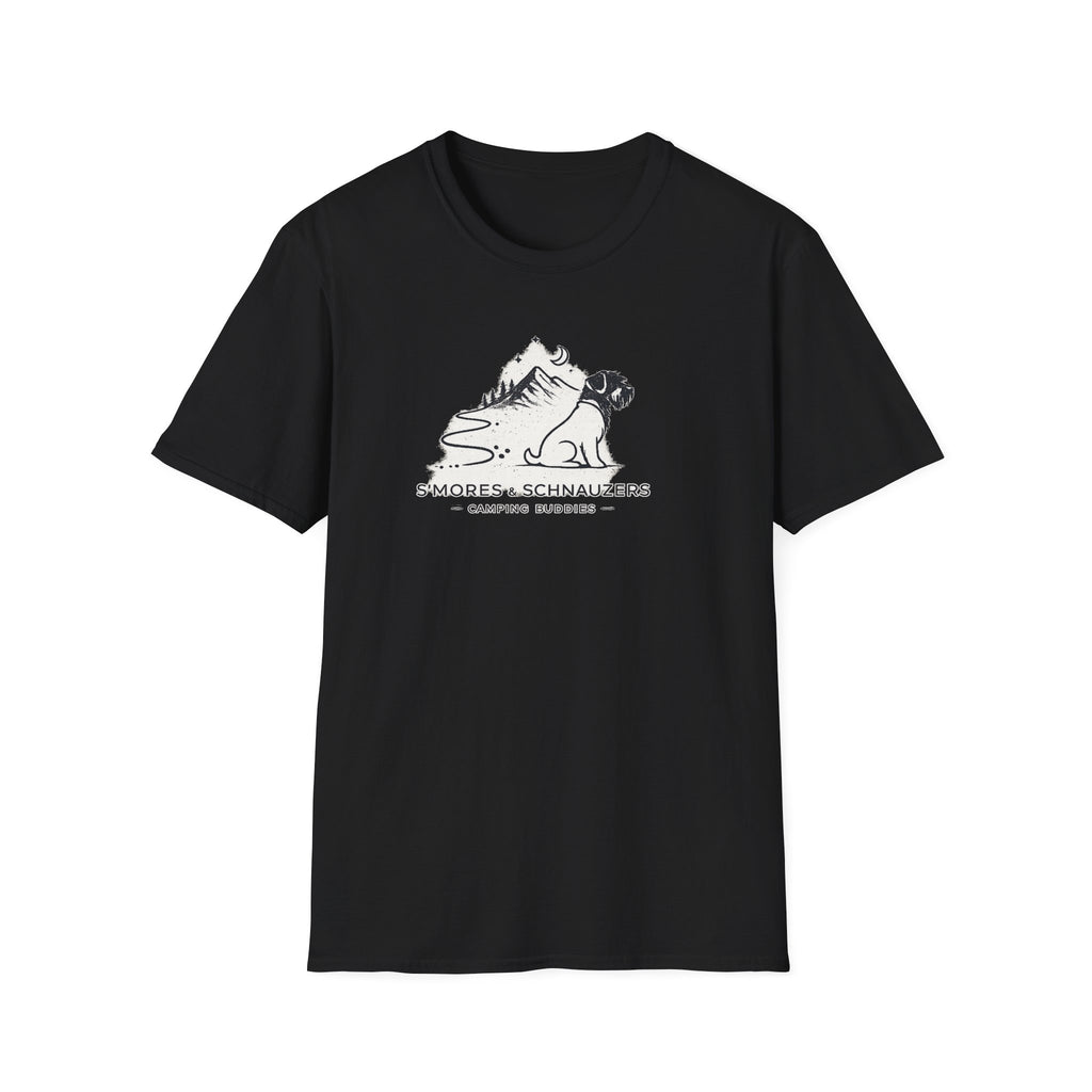 S 'Mores & Schnauzers Camping Buddies T-Shirt