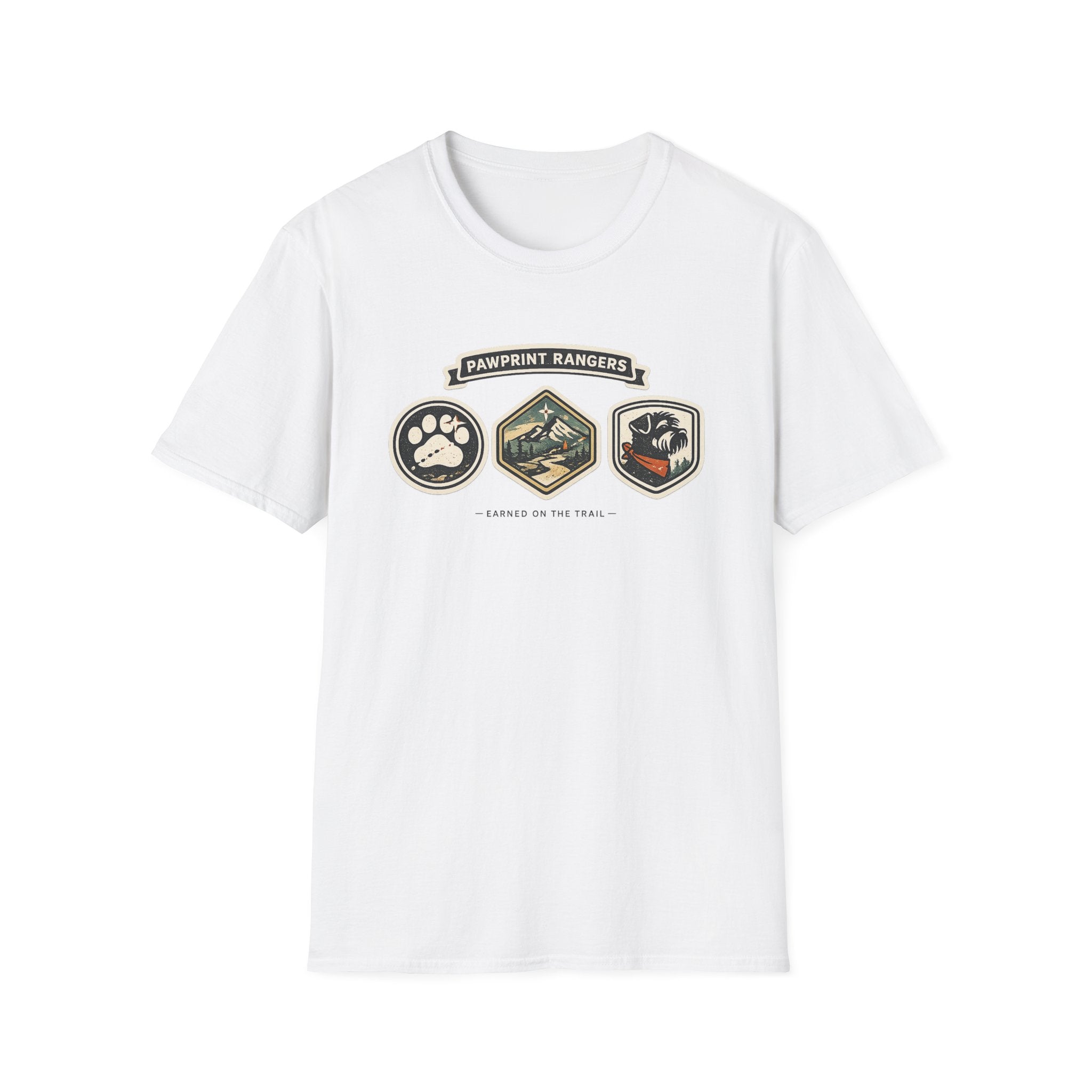 Pawprint Rangers Earned On The Trails T-Shirt