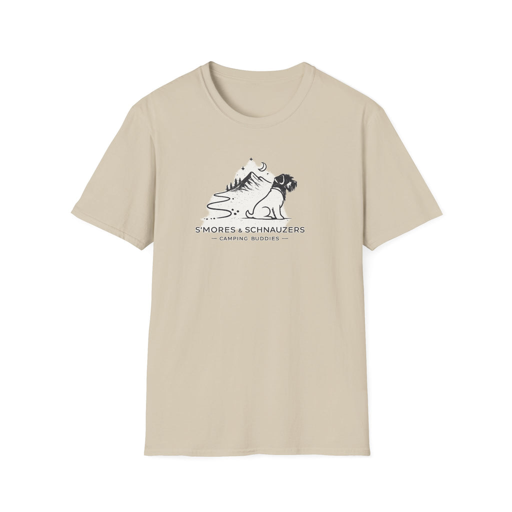 S 'Mores & Schnauzers Camping Buddies T-Shirt