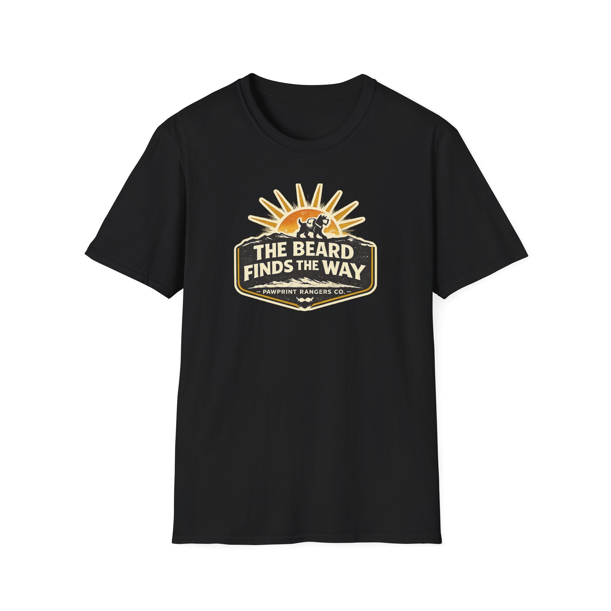 The Beard Finds The Way Pawprint Rangers T-Shirt