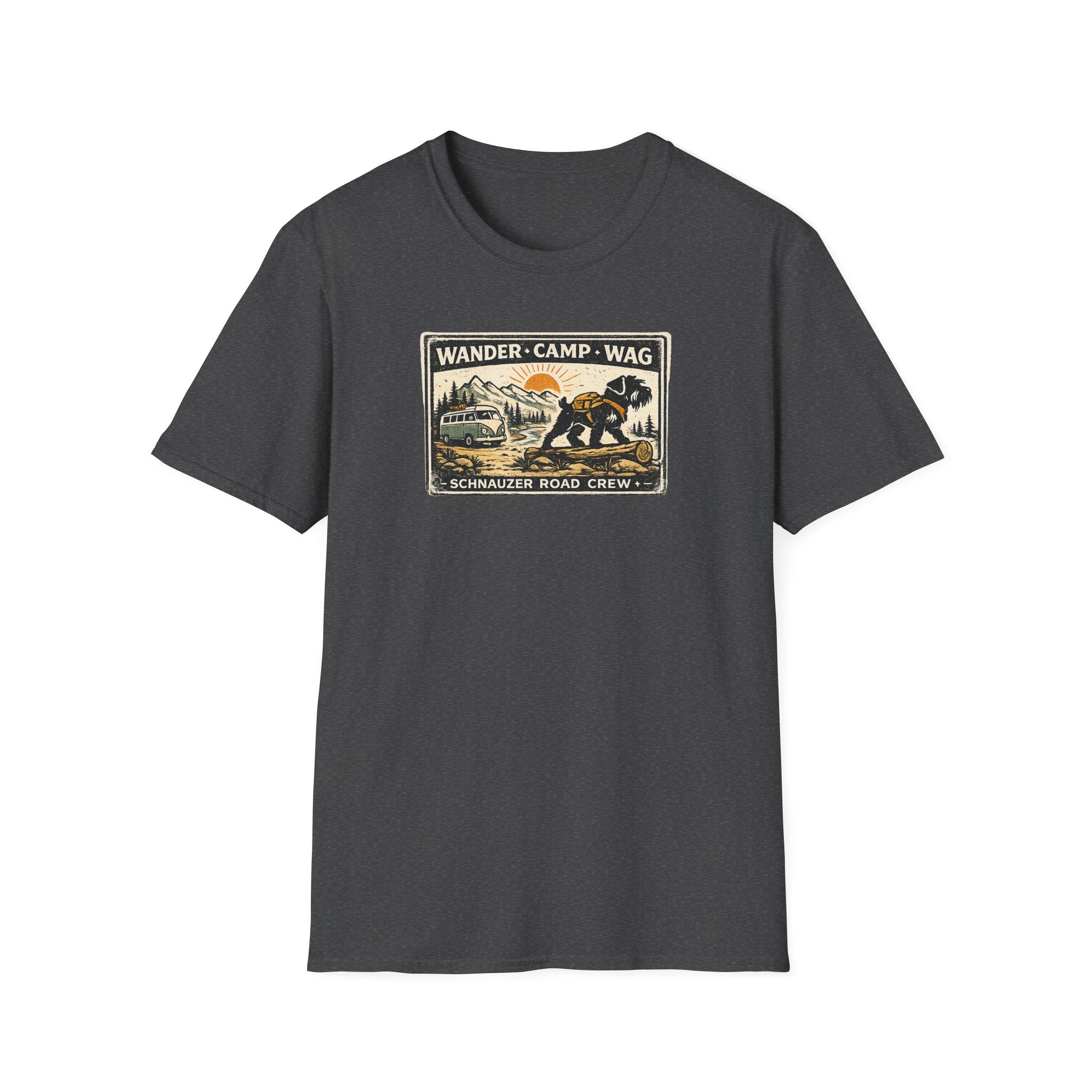 Wander Camp Wag Schnauzer Road Crew T-Shirt
