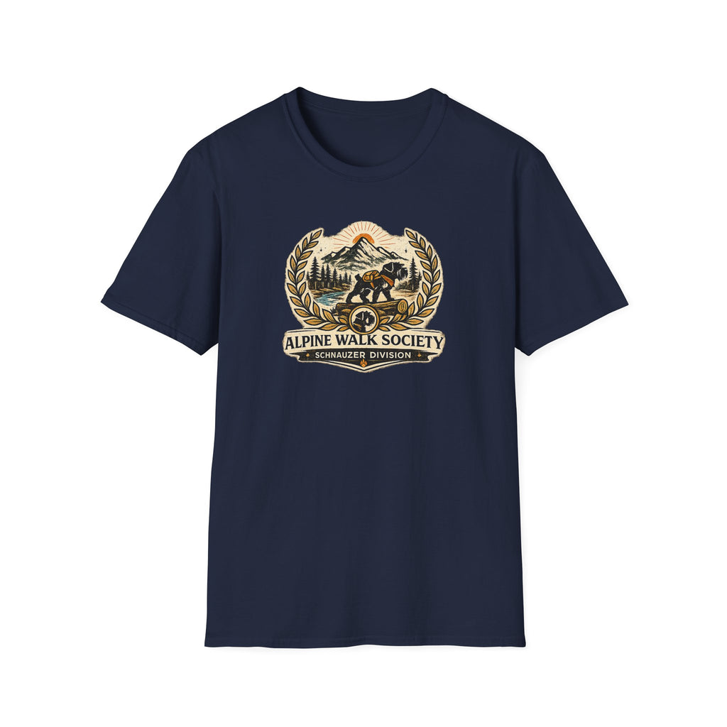 Alpine Walk Society Schnauzer Division T-Shirt