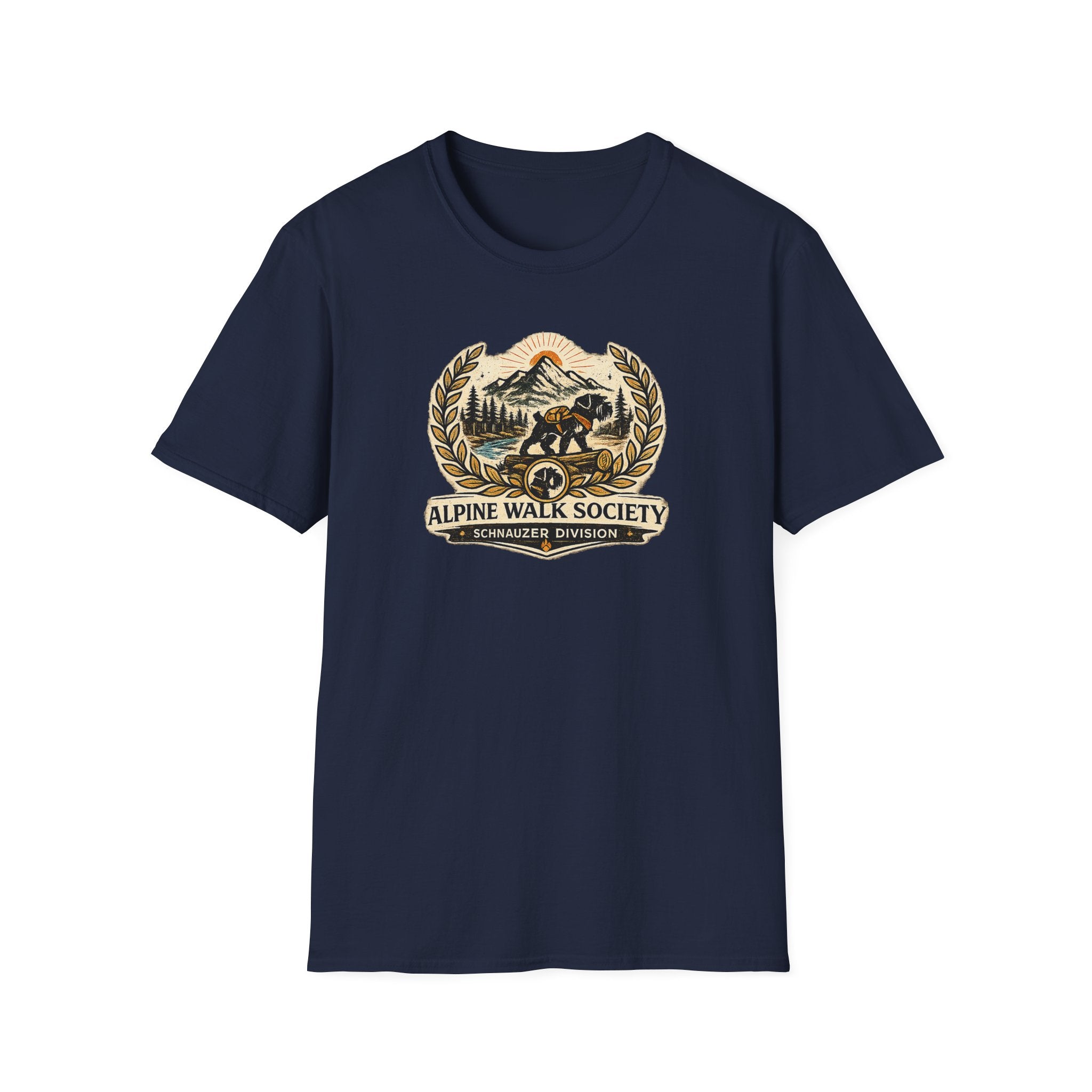 Alpine Walk Society Schnauzer Division T-Shirt