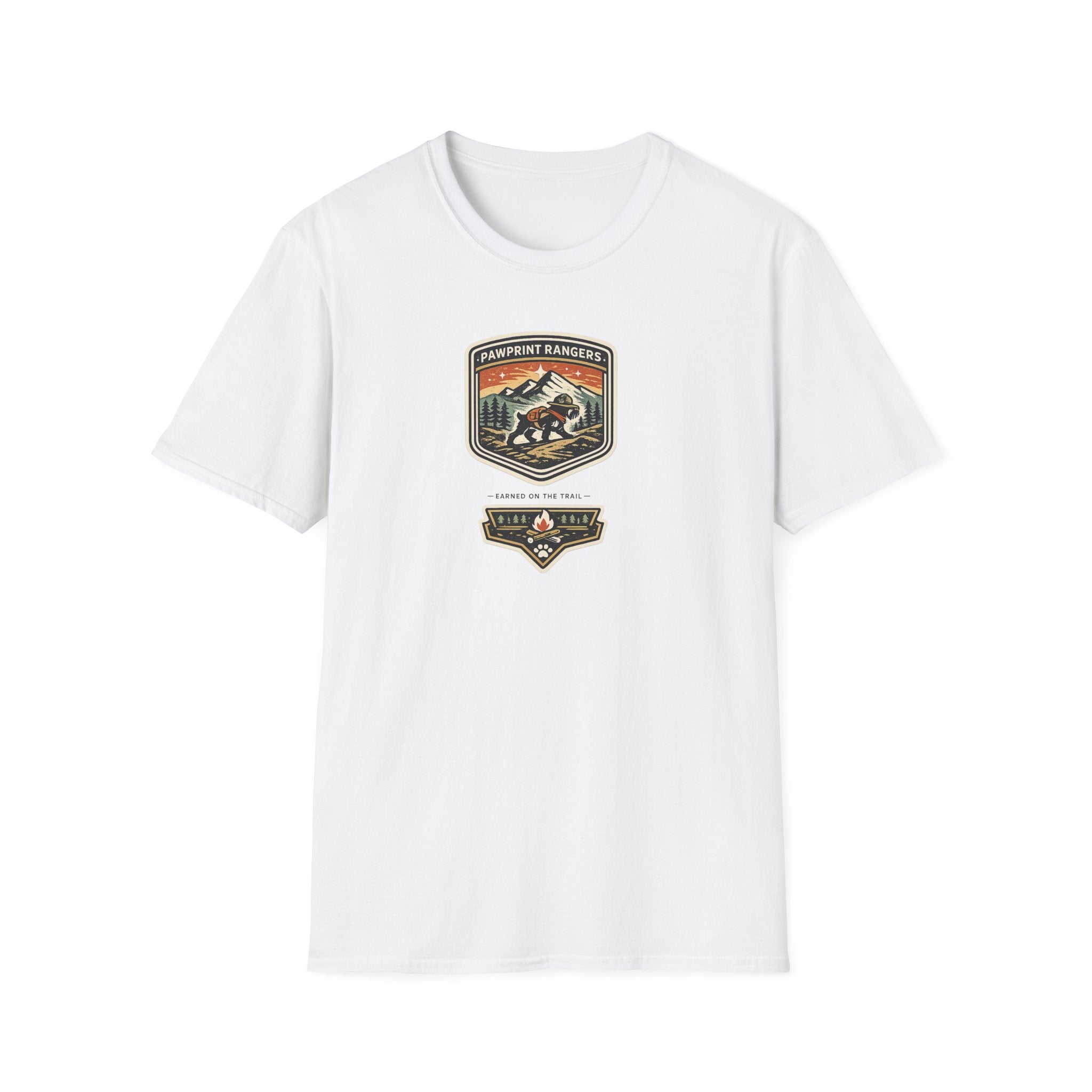 Pawprint Rangers Earned On The Trail T-Shirt