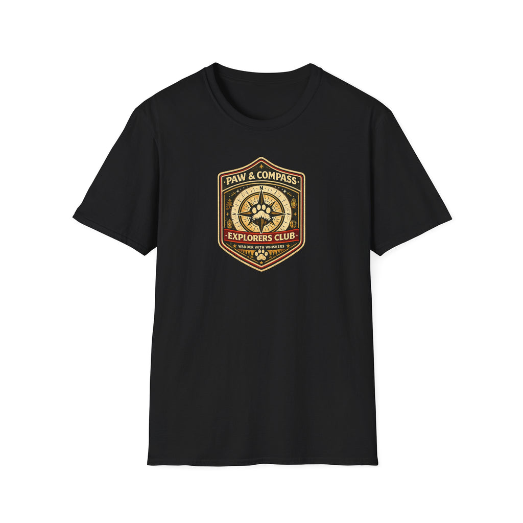 Paw & Compass Explorers Club T-Shirt