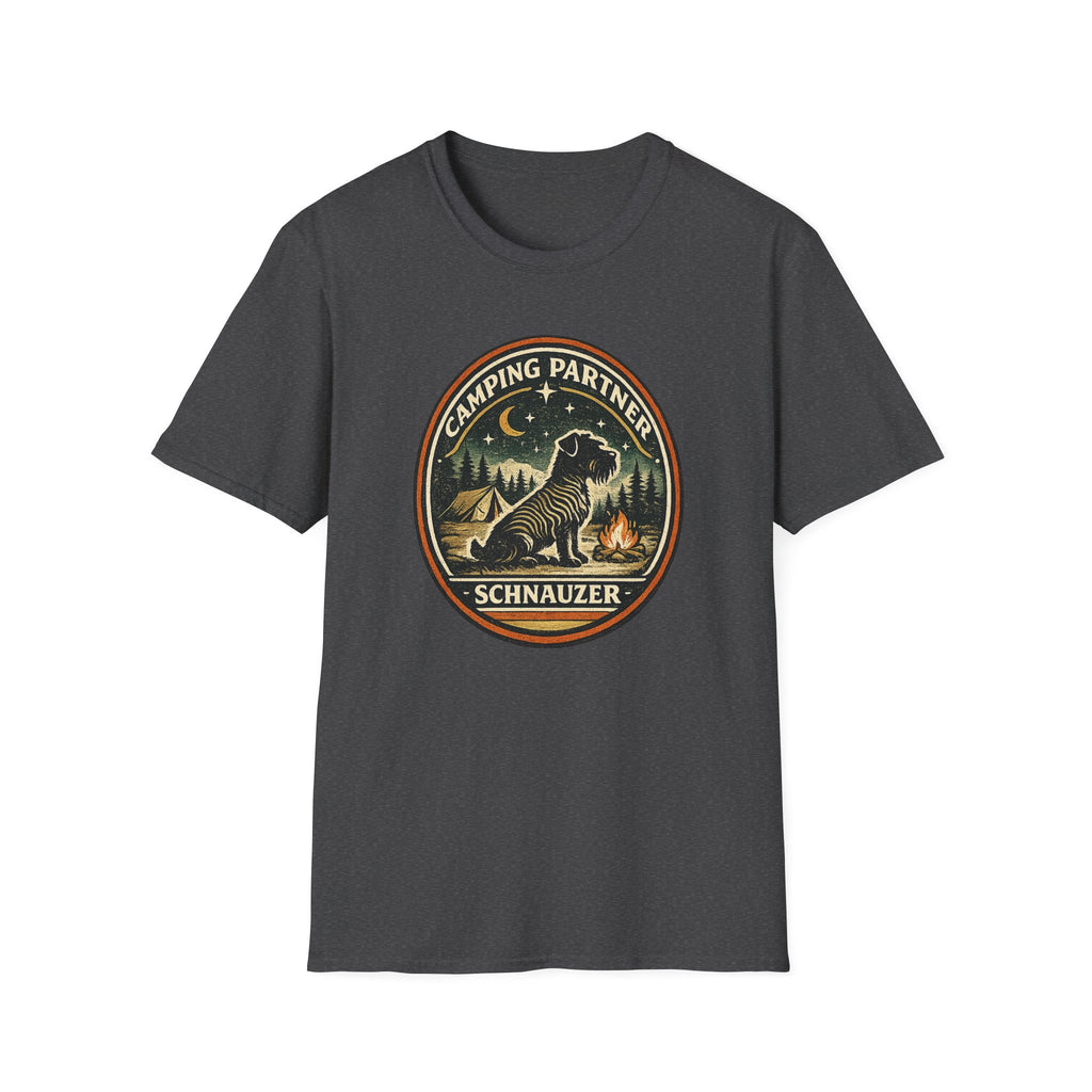 Camping Partner Schnauzer T-Shirt