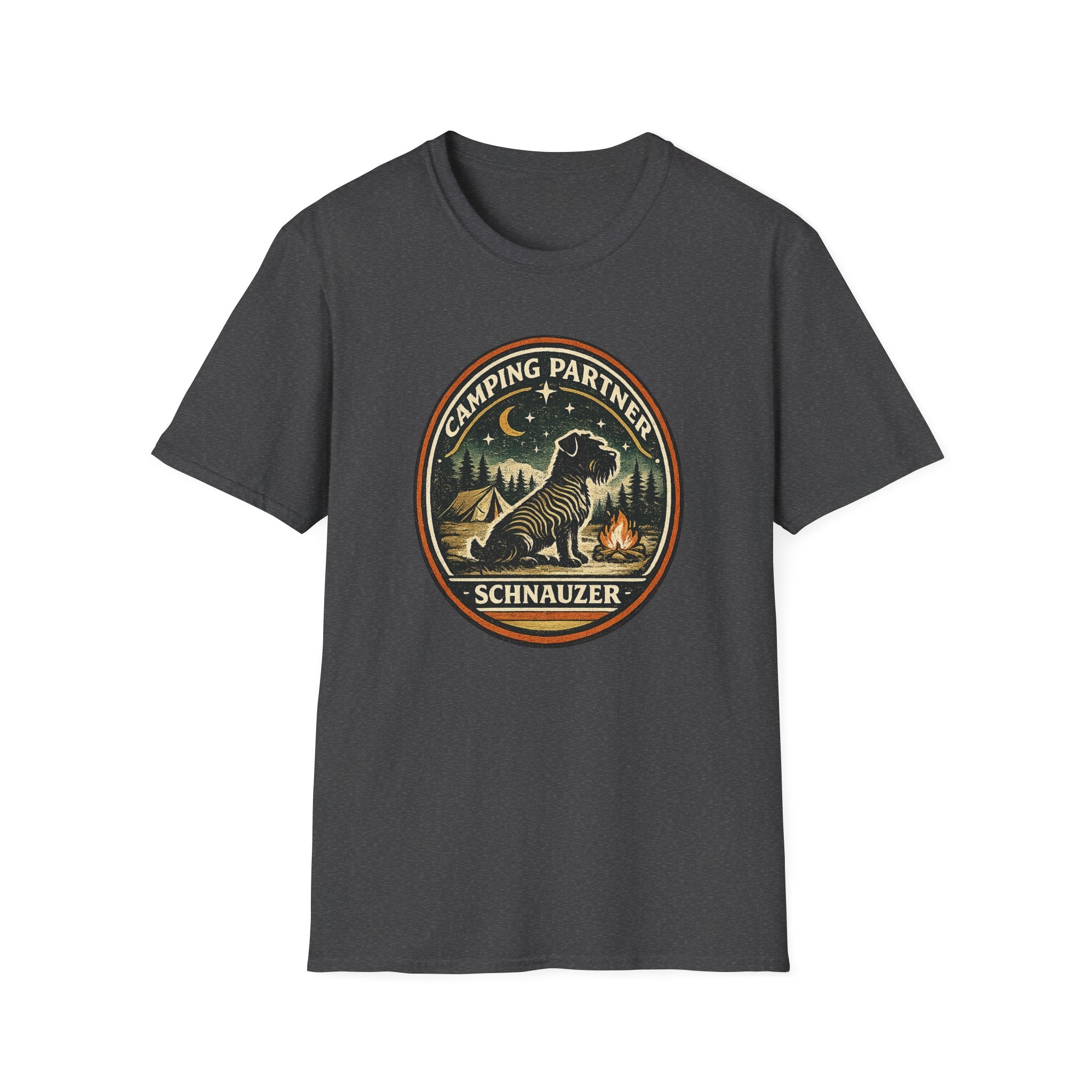 Camping Partner Schnauzer T-Shirt