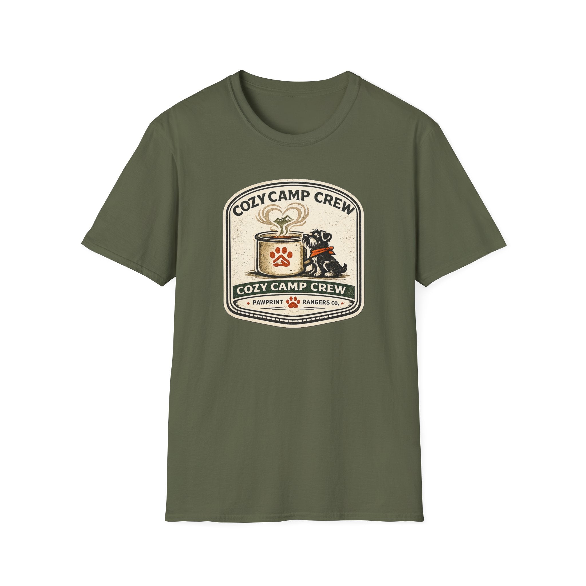 Cozy Camp Crew Pawprint Rangers Co. T-Shirt