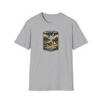 Trails By Day Campfires By Night Schnauzer Crew T-Shirt