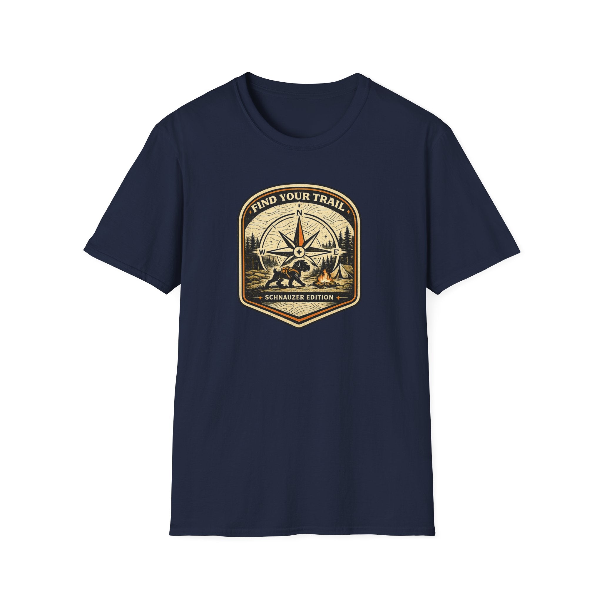 Find Your Trail Schnauzer Edition T-Shirt