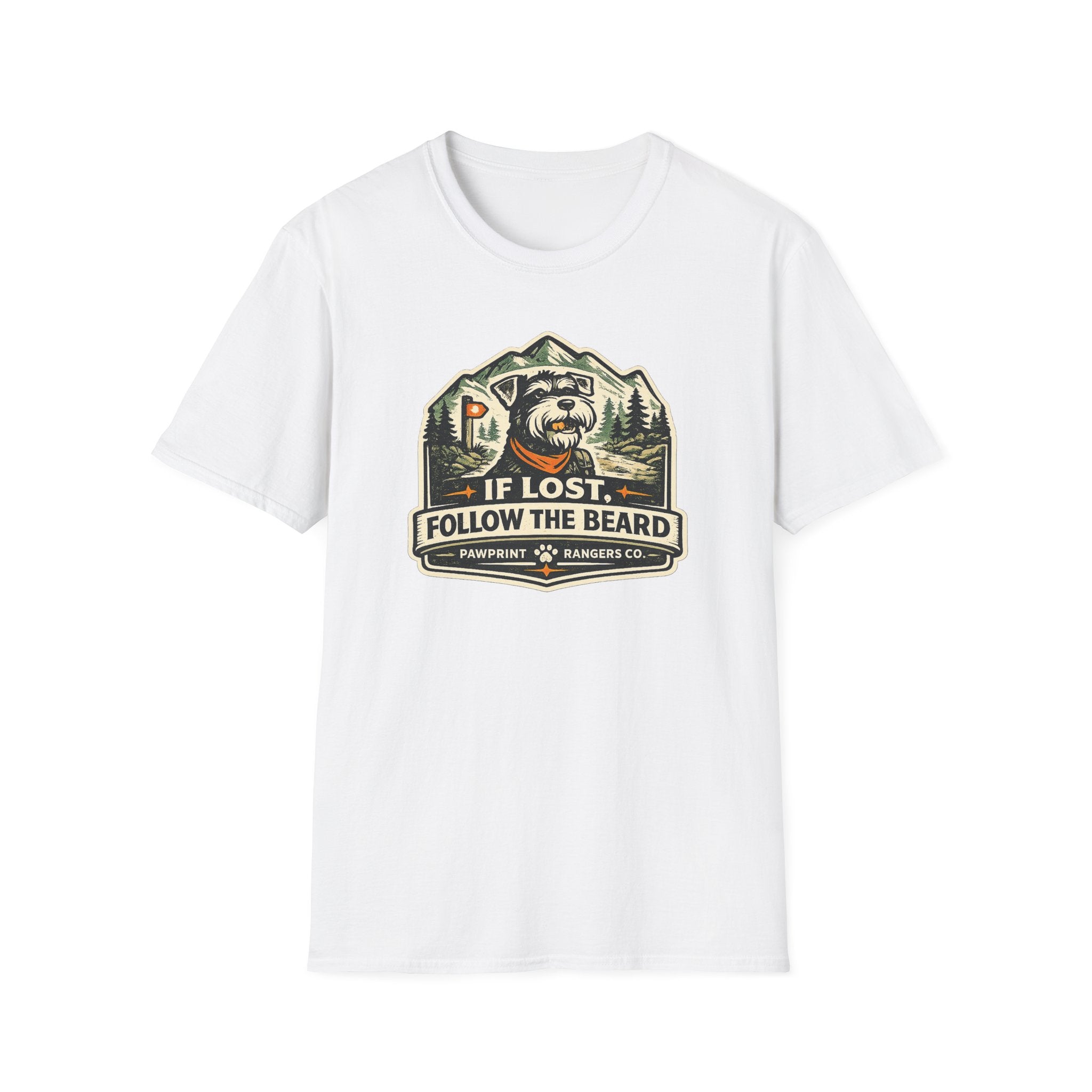 If Lost Follow The Beard T-Shirt