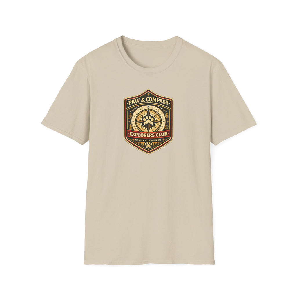 Paw & Compass Explorers Club T-Shirt