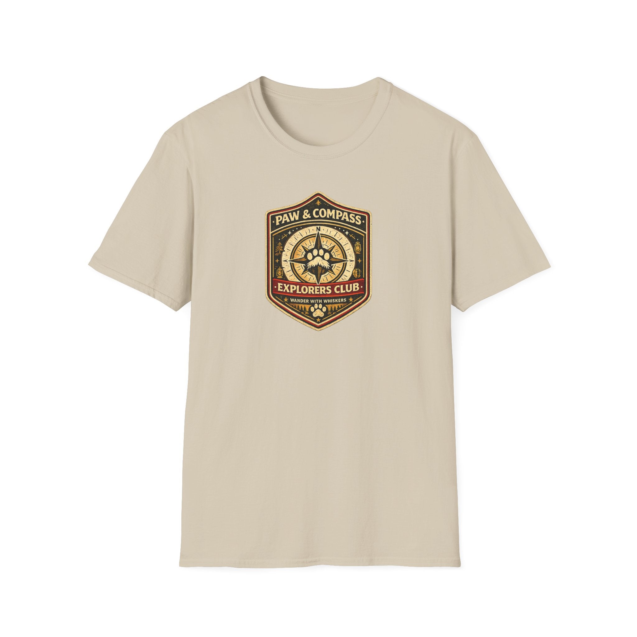 Paw & Compass Explorers Club T-Shirt