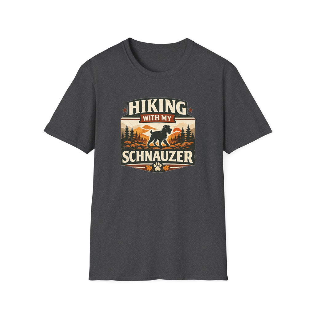 Hiking with my Schnauzer T-Shirt
