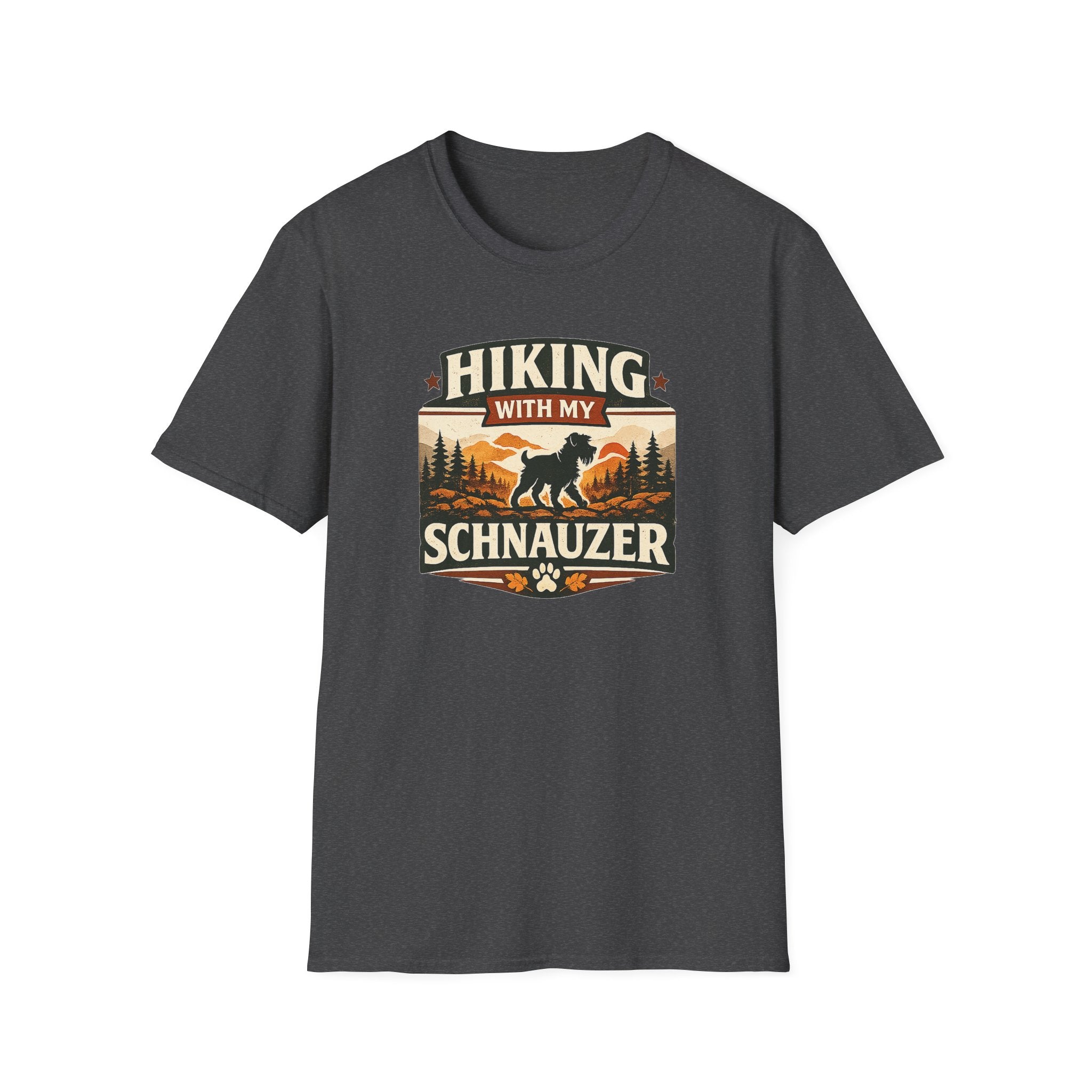 Hiking with my Schnauzer T-Shirt