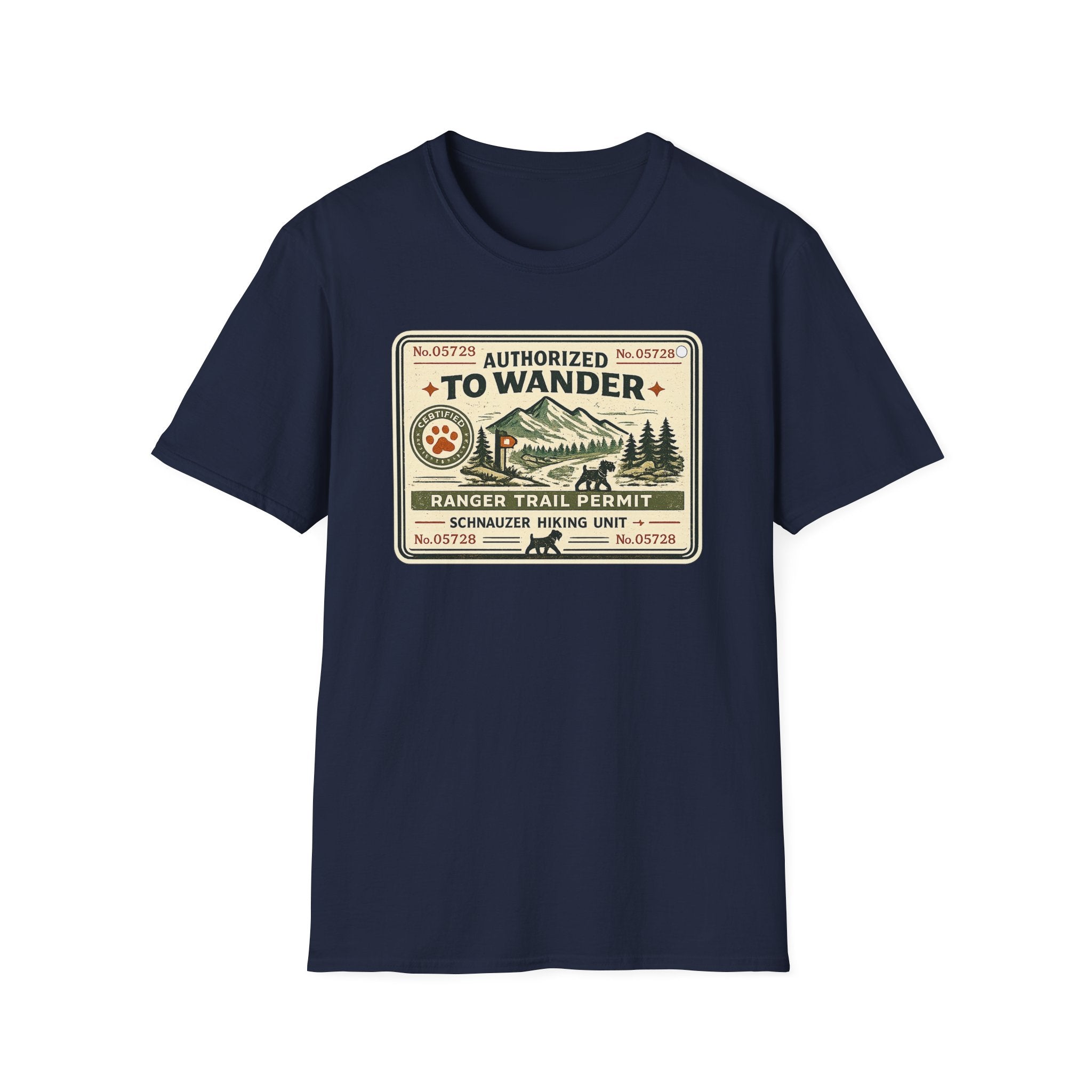 Authorized To Wander T-Shirt