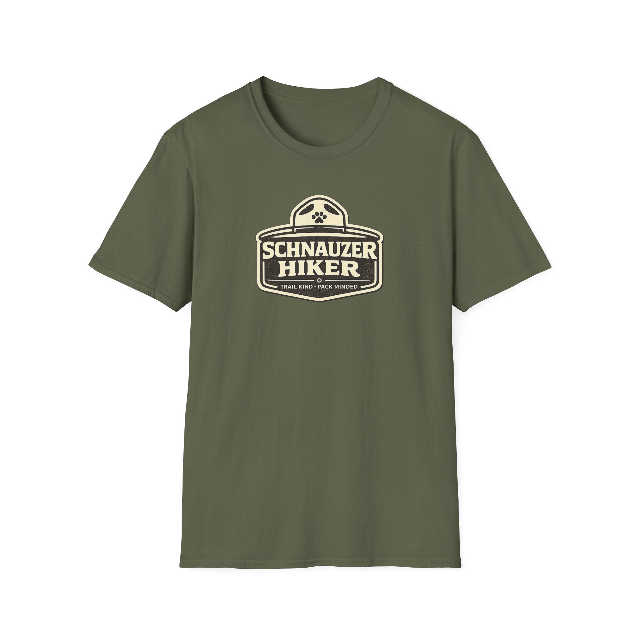 Schnauzer Hiker Trail Kind T-Shirt