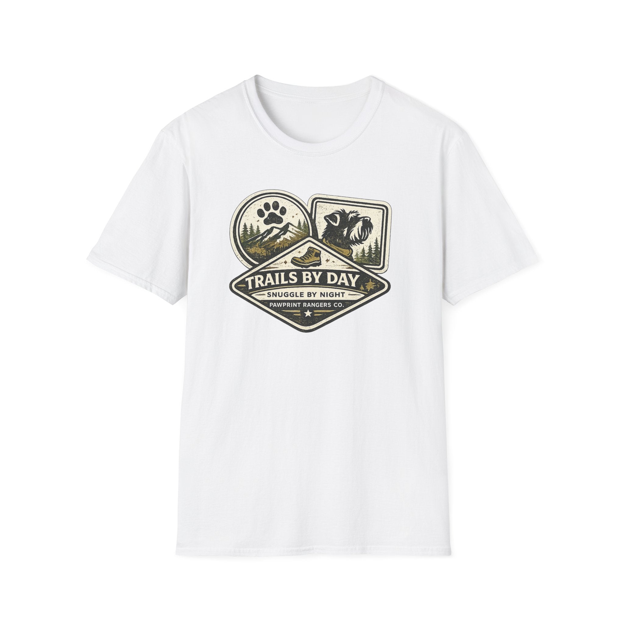Trails By Day Snuggle By Night T-Shirt