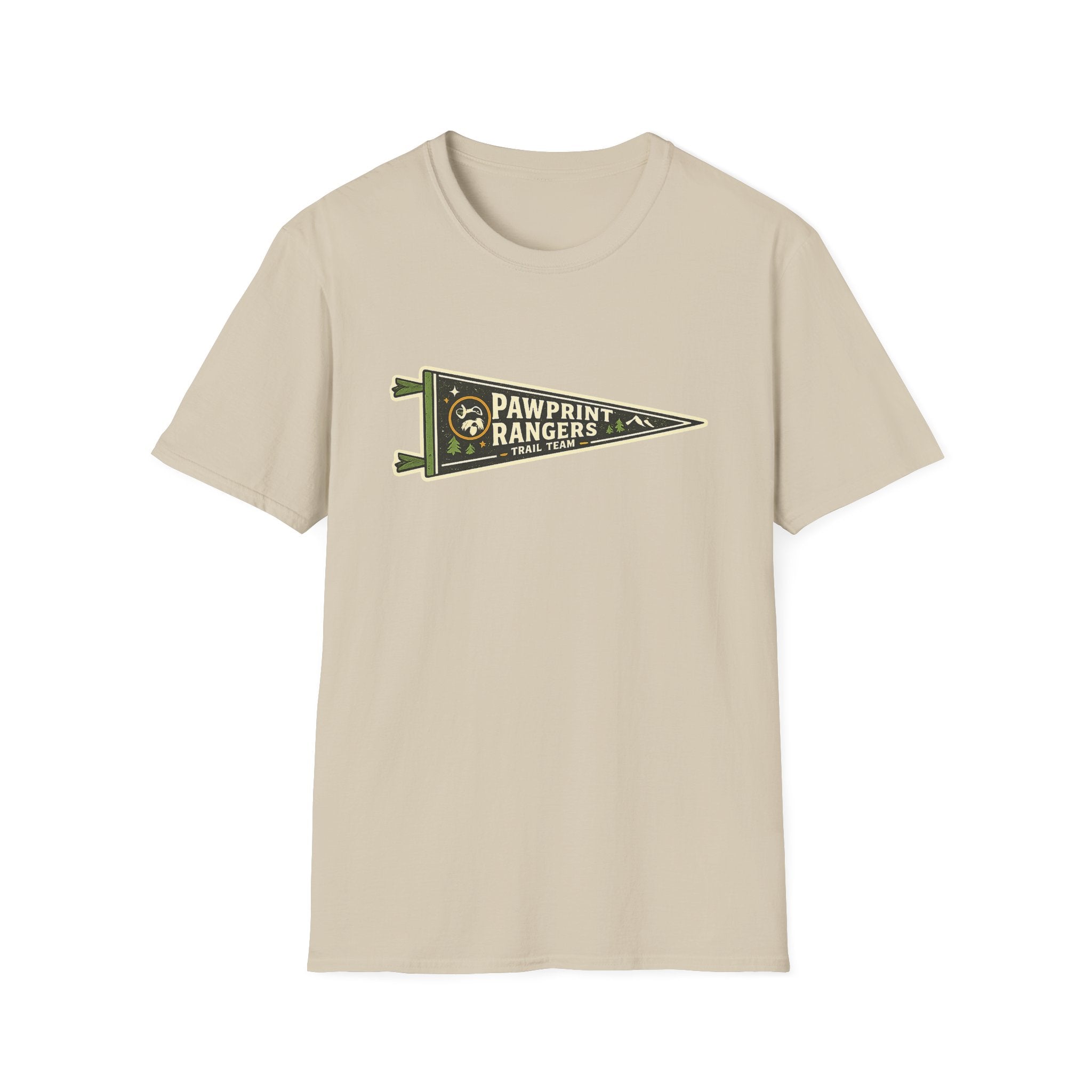 Pawprint Rangers Trail Team Banner T-Shirt