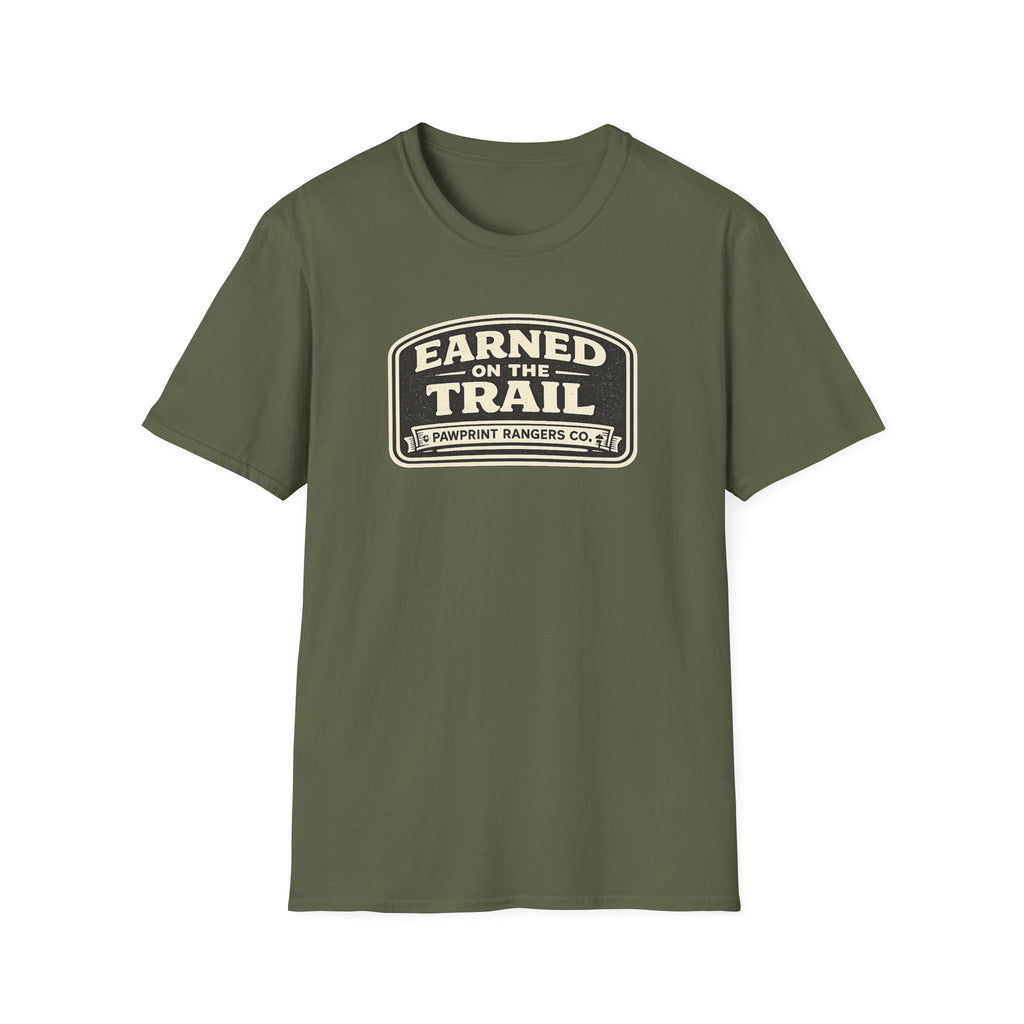 Earned On The Trail Pawprint Rangers T-Shirt
