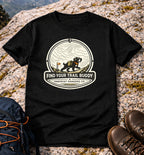 Find Your Trail Buddy Pawprint Rangers Co. T-Shirt