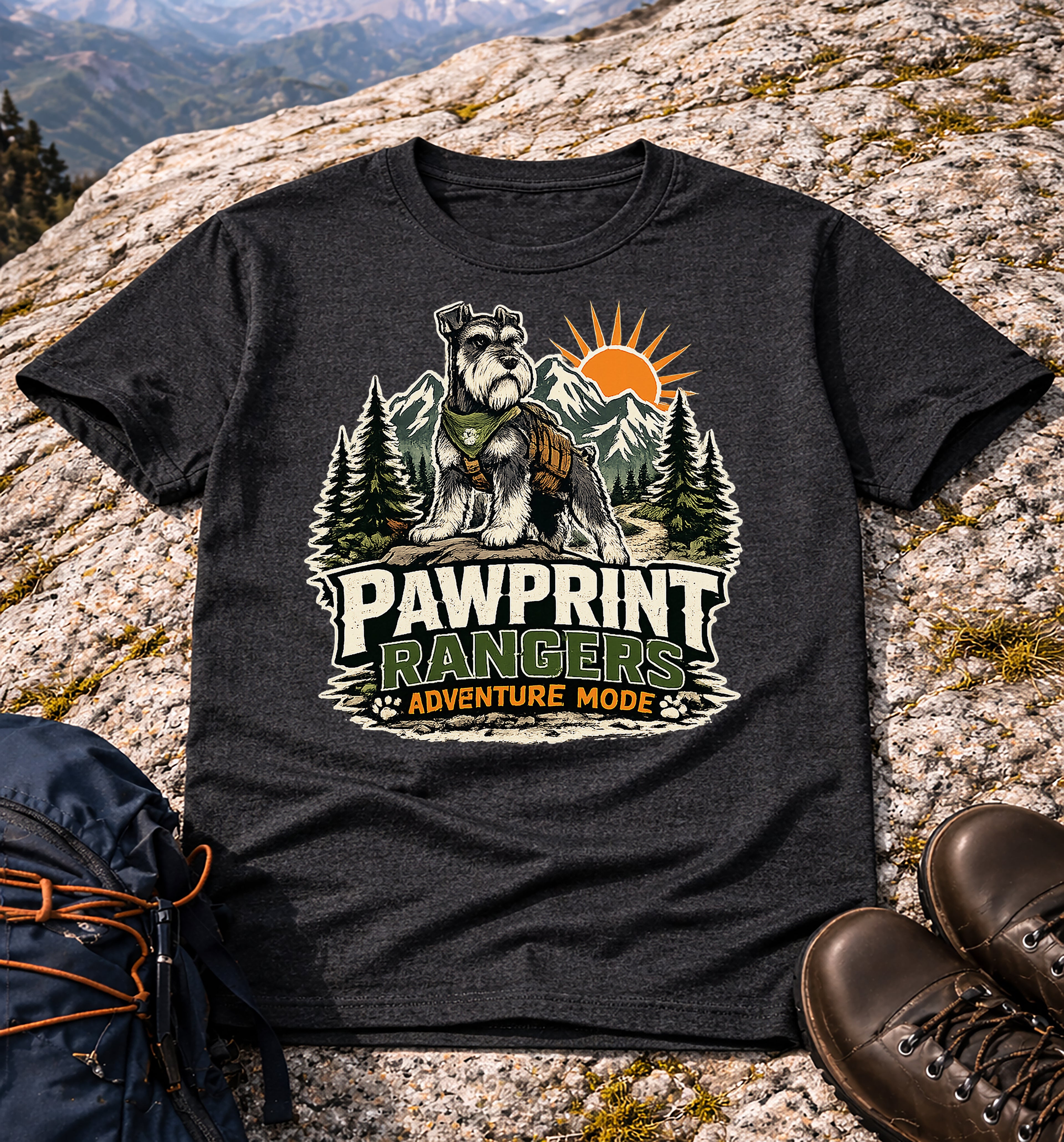 Pawprint Rangers – Adventure Mode Tee