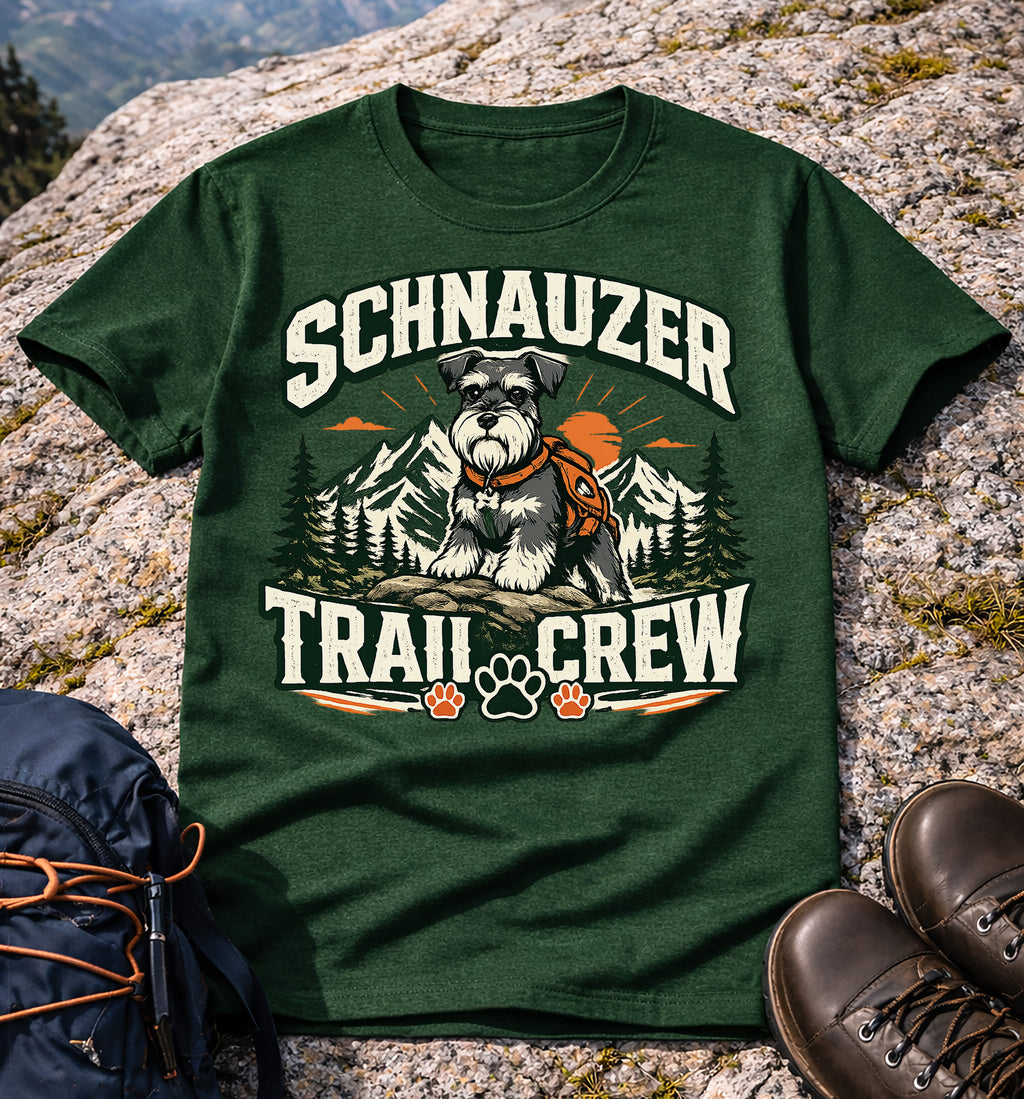 Schnauzer Trail Crew Tee