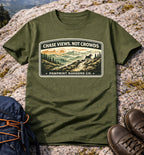 Chase Views Not Crowds T-Shirt