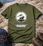 I'm Just The Hiking Staff Pawprint Rangers Co. T-Shirt