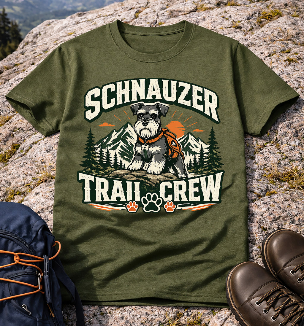 Schnauzer Trail Crew Tee