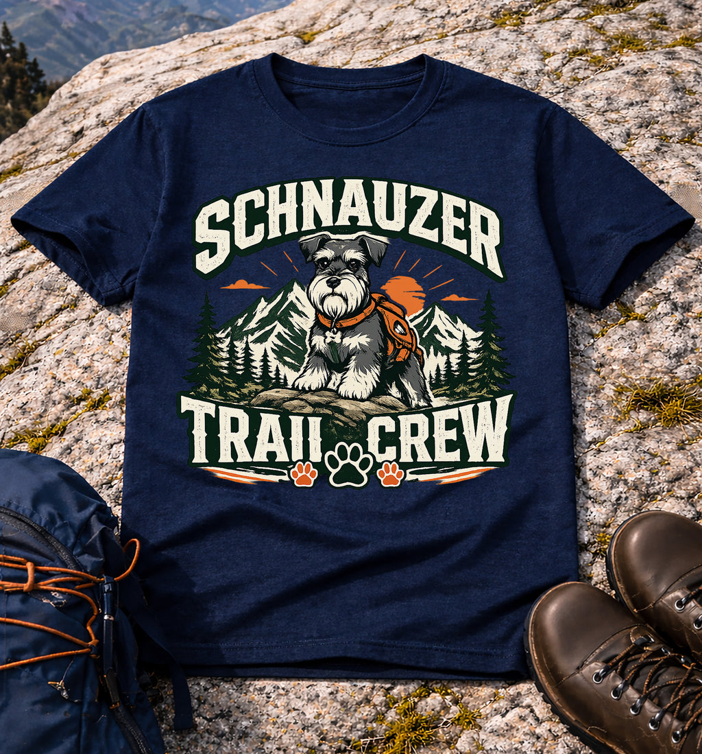 Schnauzer Trail Crew Tee