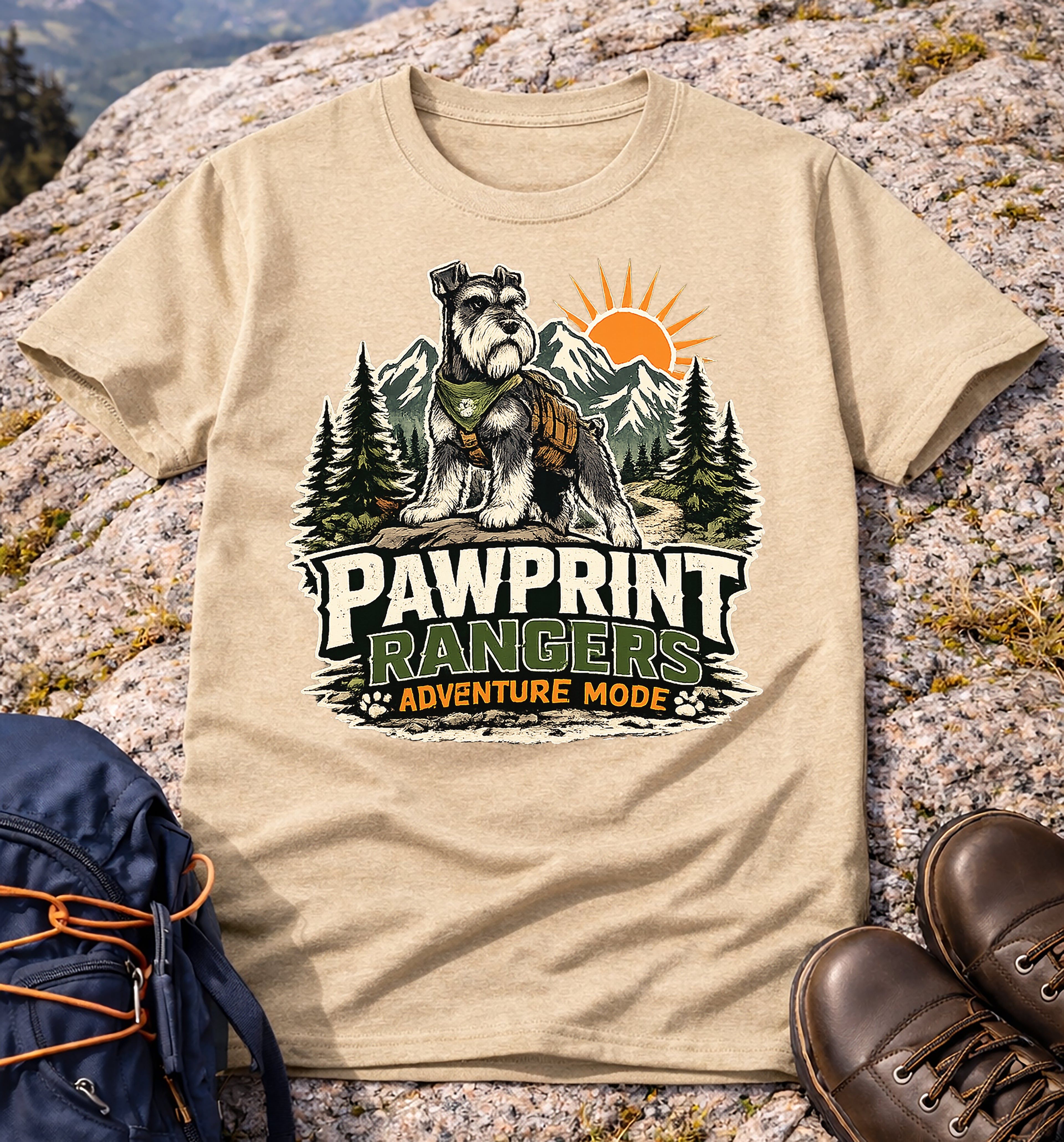 Pawprint Rangers – Adventure Mode Tee