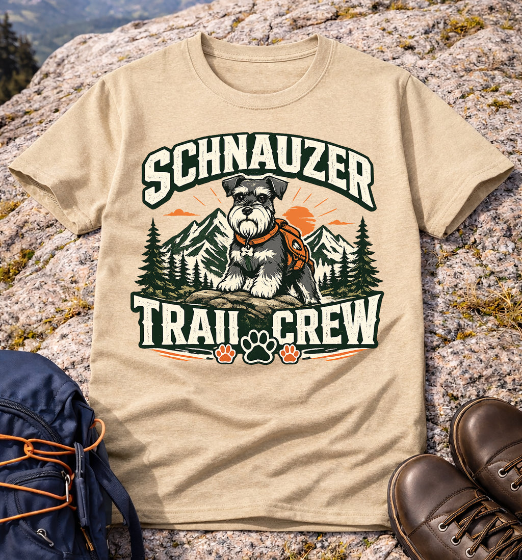 Schnauzer Trail Crew Tee