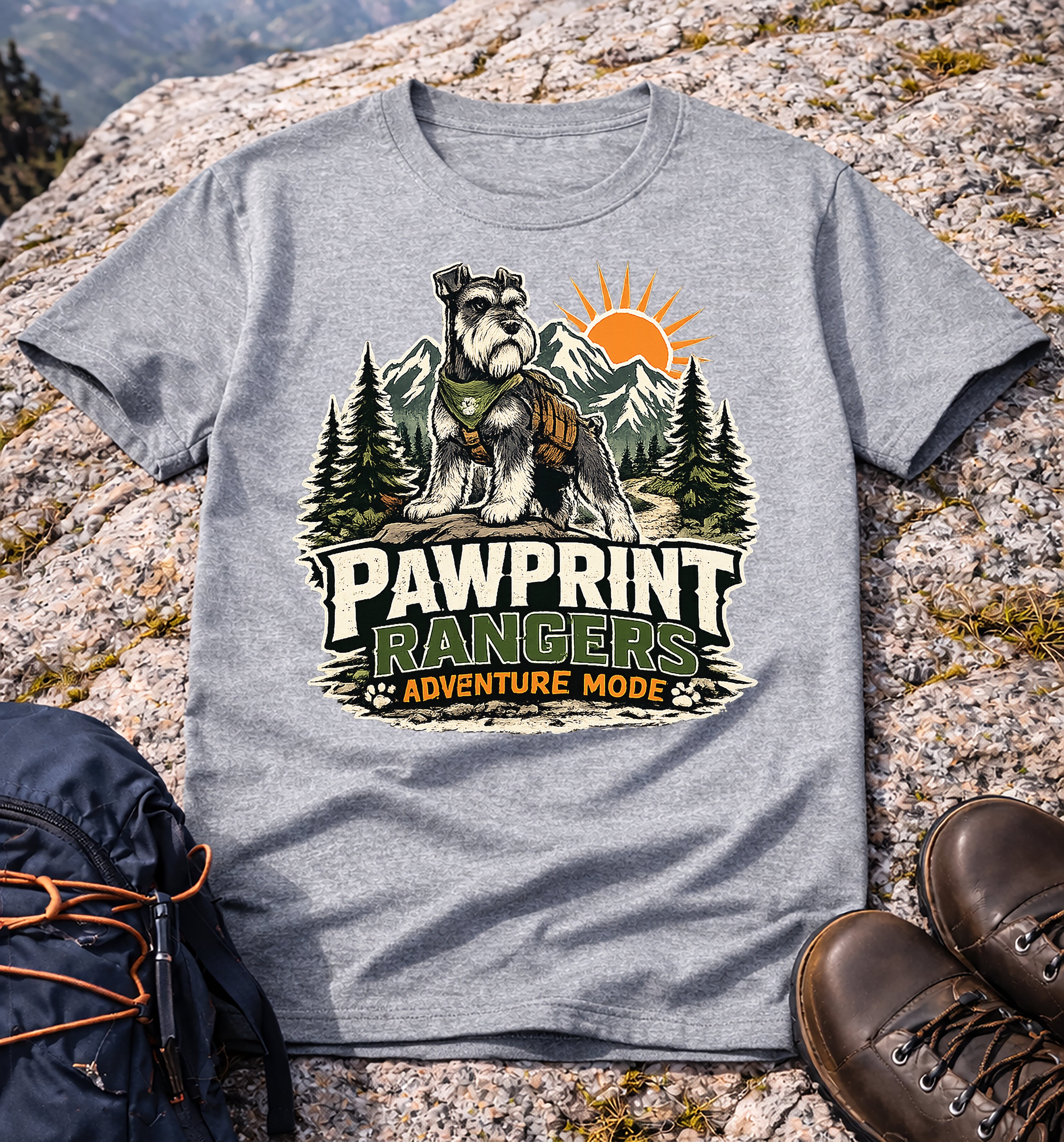 Pawprint Rangers – Adventure Mode Tee