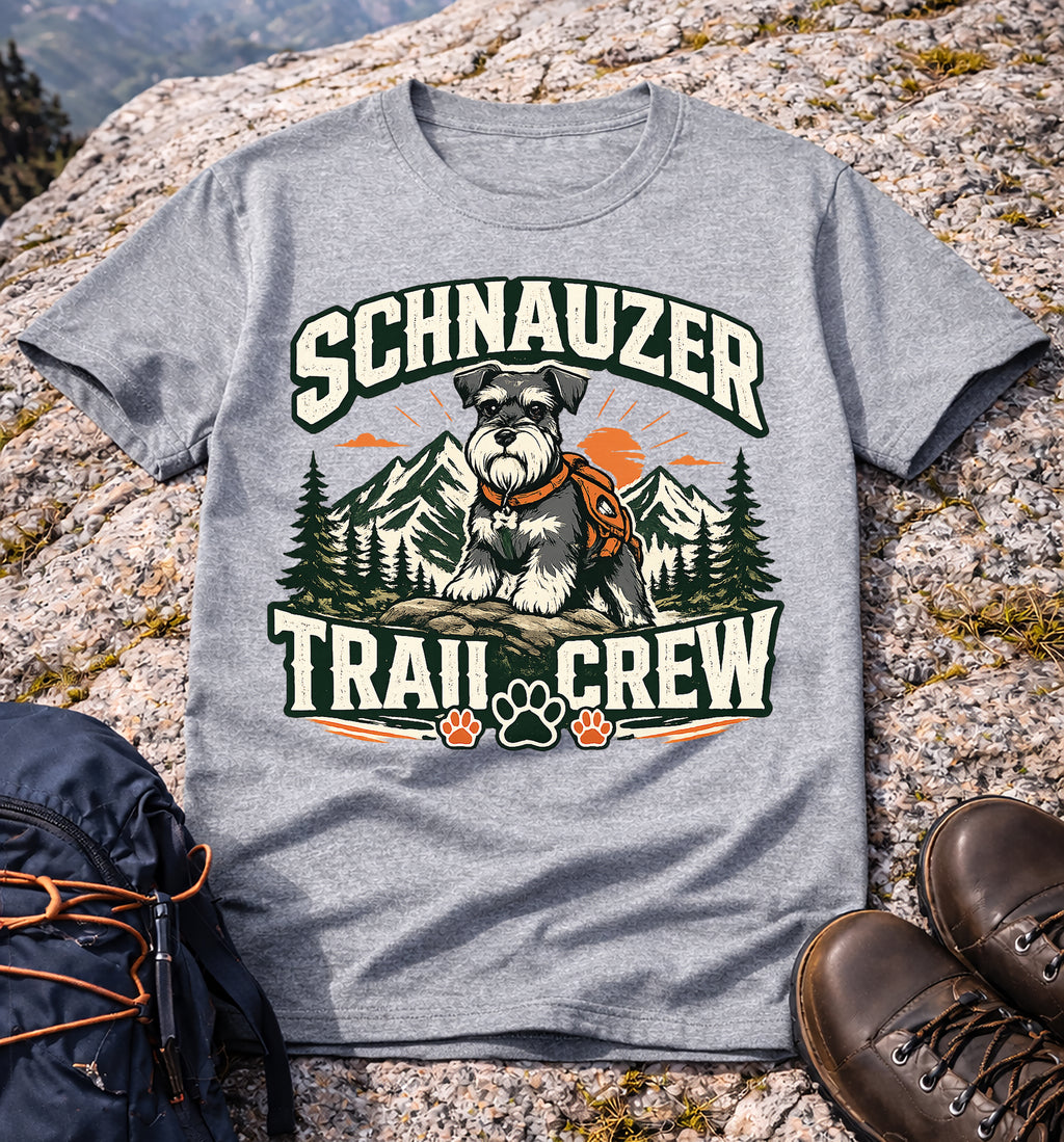 Schnauzer Trail Crew Tee