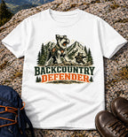 Backcountry Defender Schnauzer Hiking T-Shirt