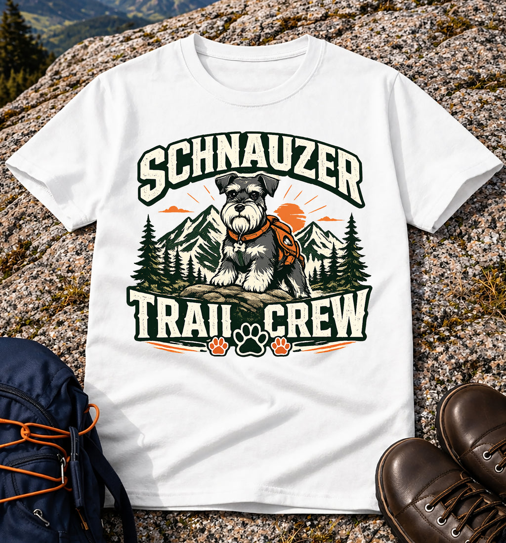 Schnauzer Trail Crew Tee